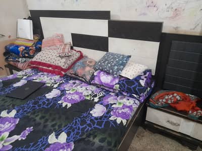Bed and Dresser
