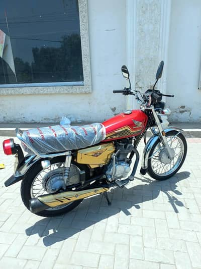 2025 Honda CG125s Self start Gold [0306.6655410