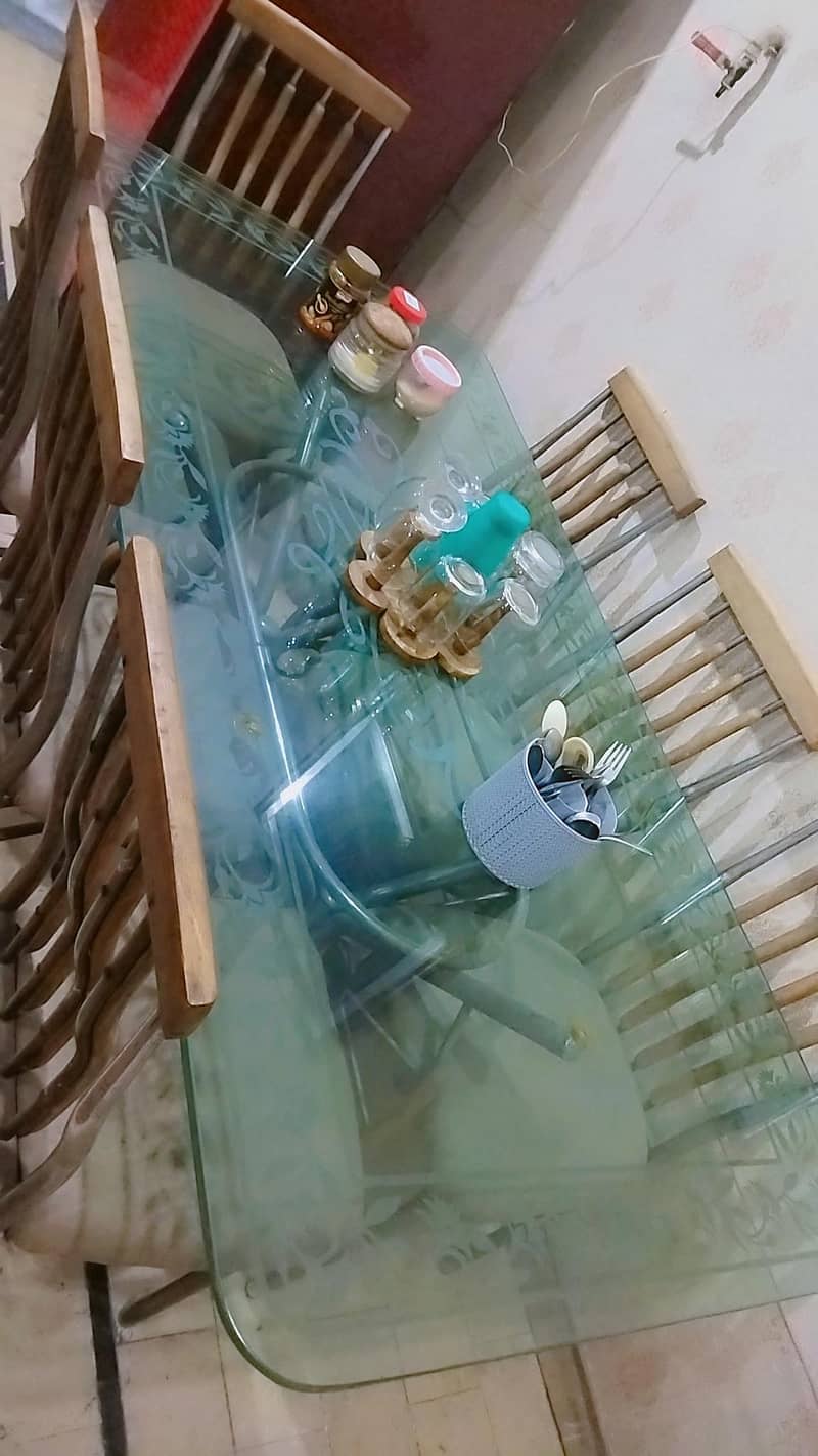 Dining table with 8 chairs 1