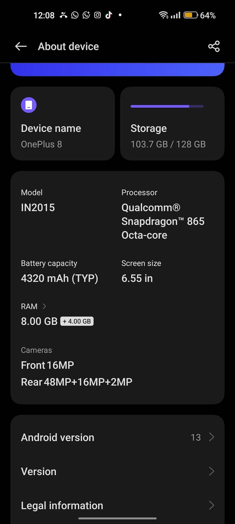 one plus 8 3