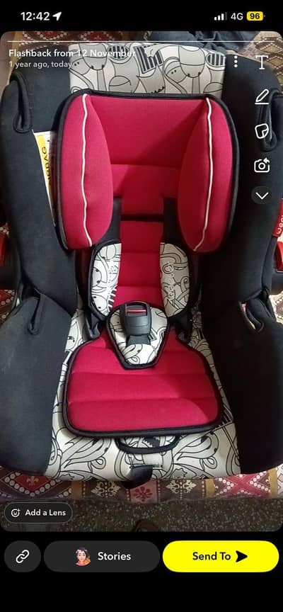 2 in baby carry coat and seat