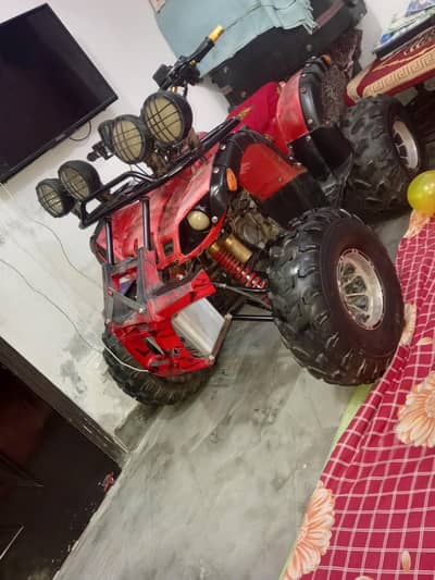 Atv quard 4 wheels .