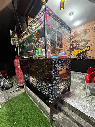 Burger counter