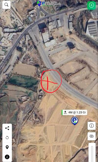 86 Marla ( 4.3 Kanal )Corner Commercial Plot, Block I-Prime