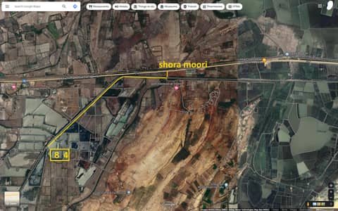 12 Acres Survey Agricultural Land (Fish Farm) for Sale Near National Highway | Gujjo (Shora Mori), Thatta