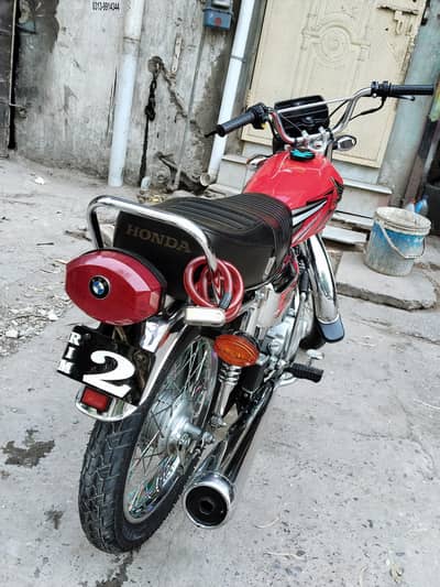 Honda CG 125 2011 model single digit number for sale