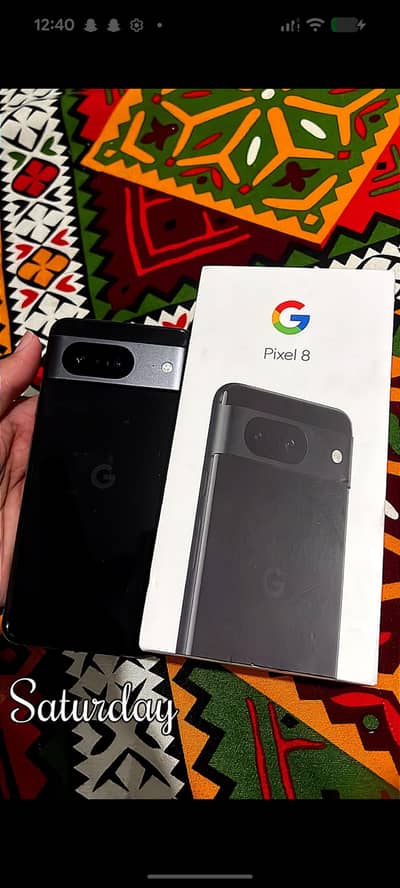 Google Pixel 8 official pta with box 128/8
