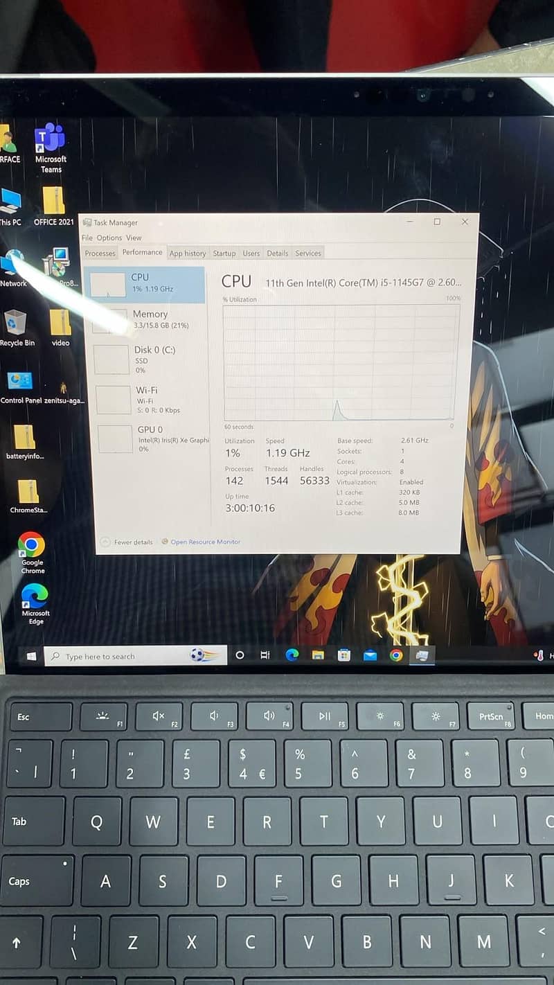 Microsoft surface pro 8 7