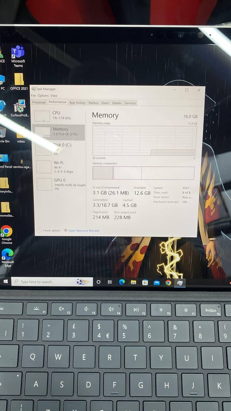 Microsoft surface pro 8 8