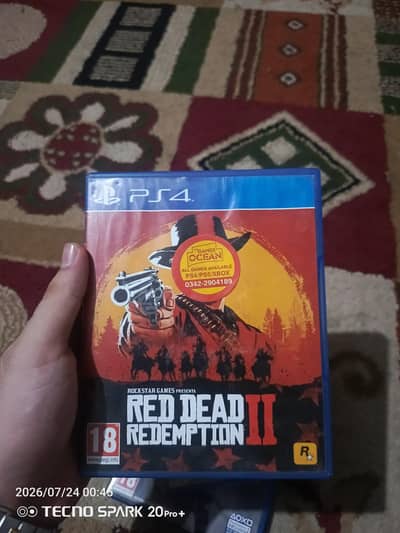RED DEAD REDEMPTION 2 DISC. .