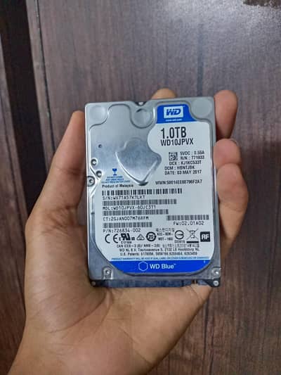Wd Blue 1TB Hard drive 2.5Inch For Sale