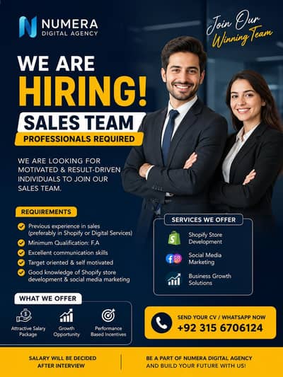 Customer Sales Representatives