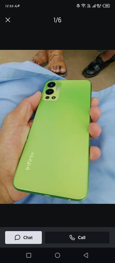 Infinix Hot 12 – Green Color | Good Condition