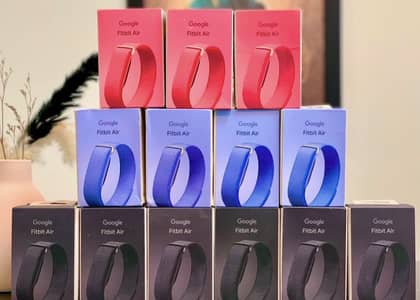 Google Fitbit Air Box Pack - Brand New Straps (Multiple Colors)
