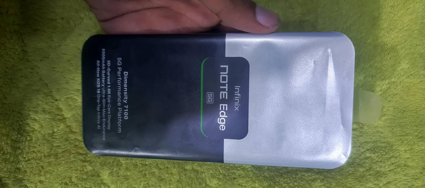 Infinix note edge 8