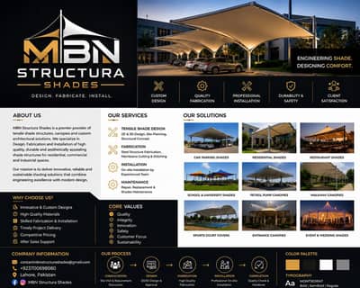 Custom Tensile Shades | Car Parking | Walkway | Outdoor Canopies