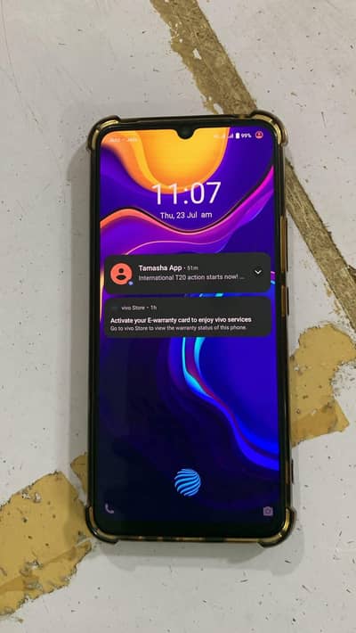vivo v20. . 8/128 schren finger