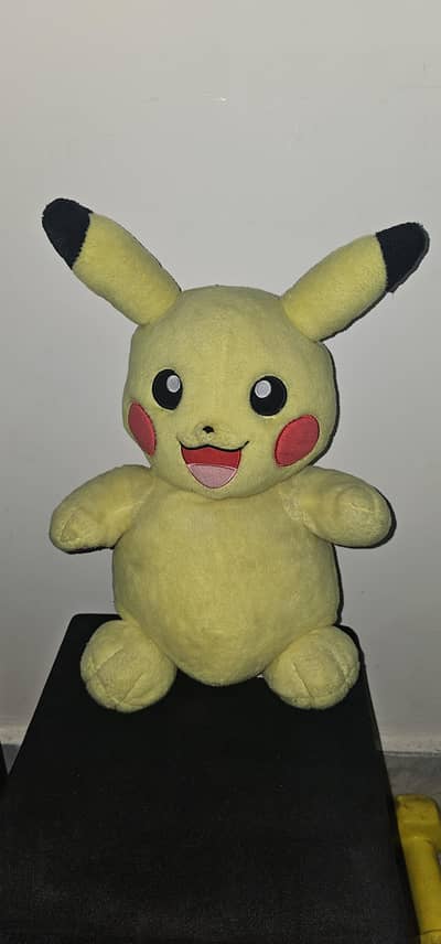 Pikachu teddy bear toy 100% new without touched
