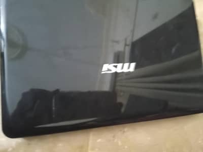 MSI notebook laptop internet no battery  issues