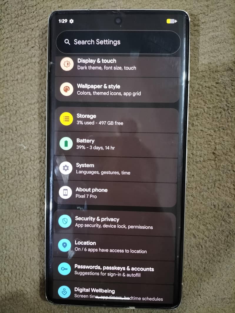 Google Pixel 7 Pro Approved 8