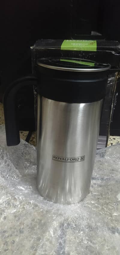 Royalford Stainless Steel Vacuum Flask / Insulated Jug