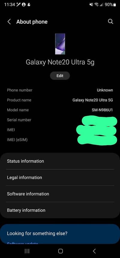 Galaxy Note20 Ultra 5G 12/512 Snapdragon USA|Factory Unlocked Non-PTA
