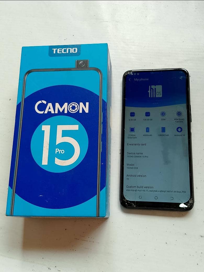 Tecno CAMON 15 Pro 1