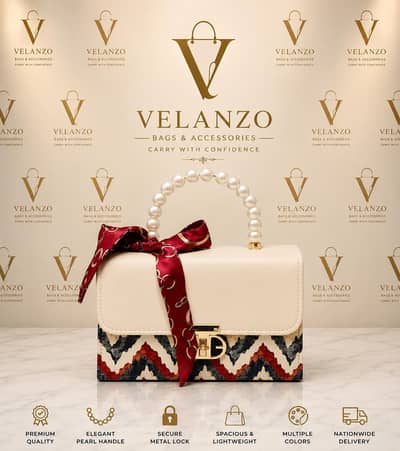 Luxury Pearl Handle Handbag