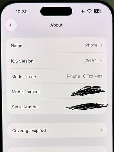 16 Pro Max JV 256GB