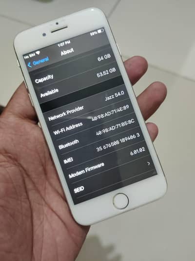 Apple iPhone 8 64 gb pta approved  exchange possible