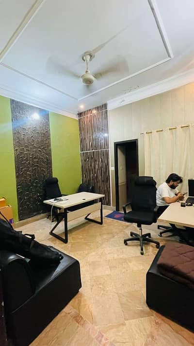 01 KANAL UPPER PORTION COMMERCIAL USE FOR RENT IN JOHAR TOWN LAHORE