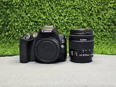 canon 200d with 18-55mm & 55-250mm lens