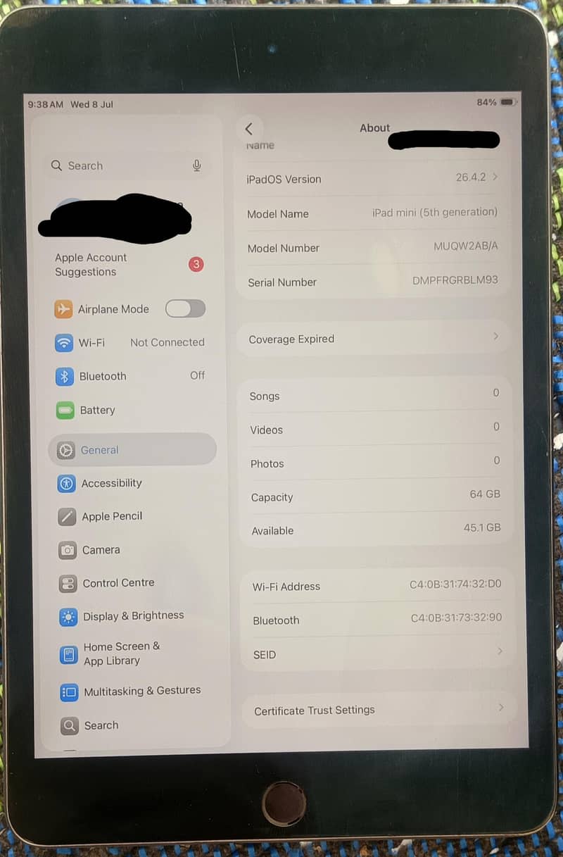 ipad mini 5th generation 0