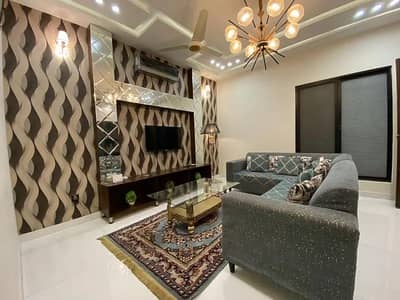 Vip 10 Marla Luxury Furnished Upper Portion Available For Rent In Bahria Town Lahore