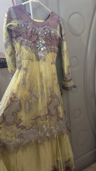 beautiful net maxi