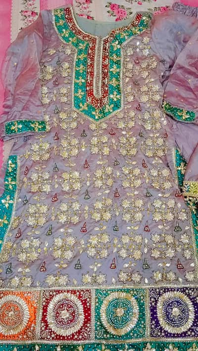 3 piece suit,full gota work, wedding suit, ready to wear