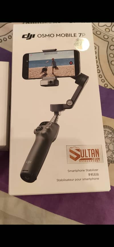 DJI Osmo Mobile 7P with DJI Mic Mini under warranty