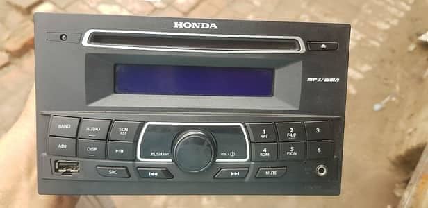 Honda city mp3 plater with frame
