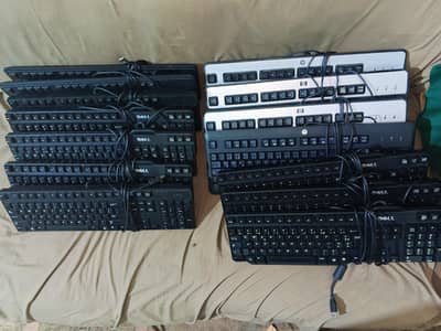 dell & HP keyboard 14 piece