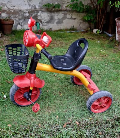 ​Kids Tricycle / Baby Cycle - Red & Yellow