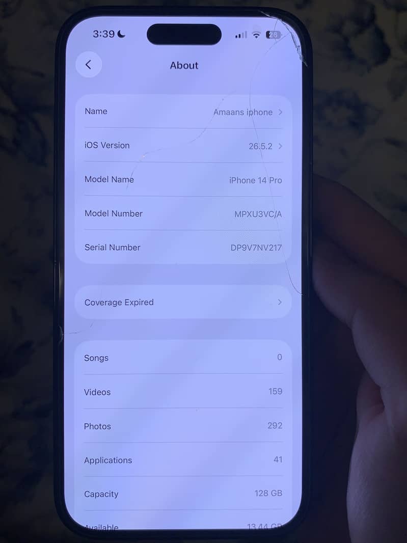IPhone 14 pro 13