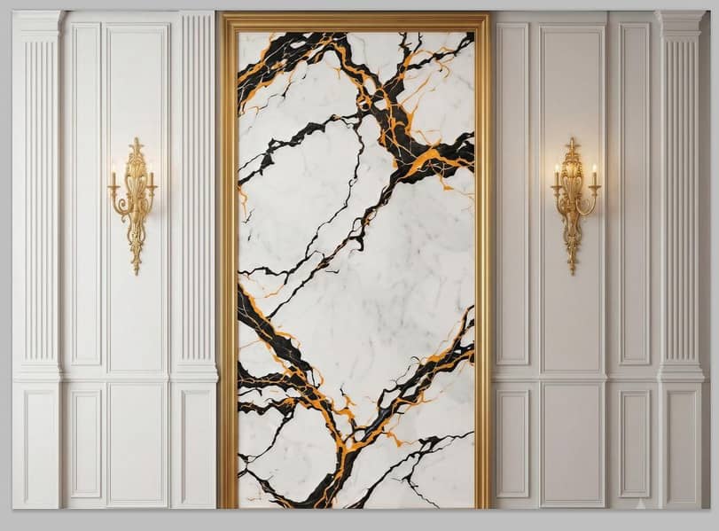 3D wallpaper matt flex jointless 3