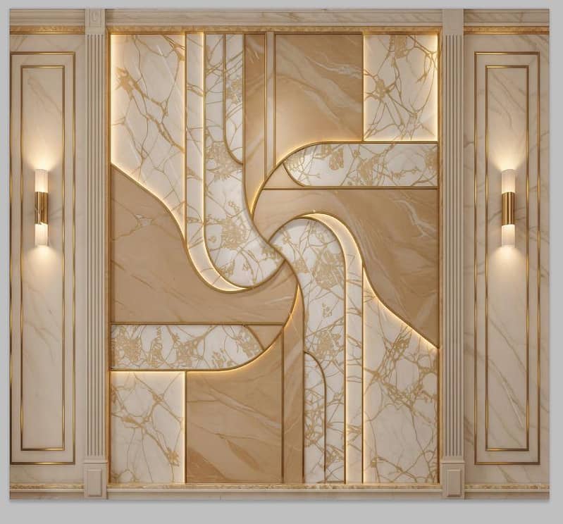 3D wallpaper matt flex jointless 8