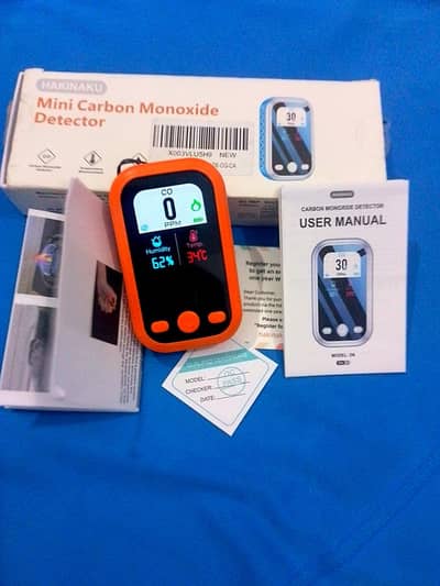 Hakinaku 3 in 1 Carbon monoxide detector & Monitor Brand new Box pack