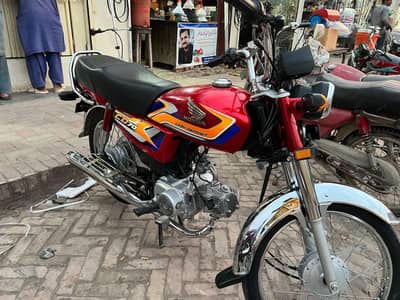 Honda CD 70 2025 total genuion