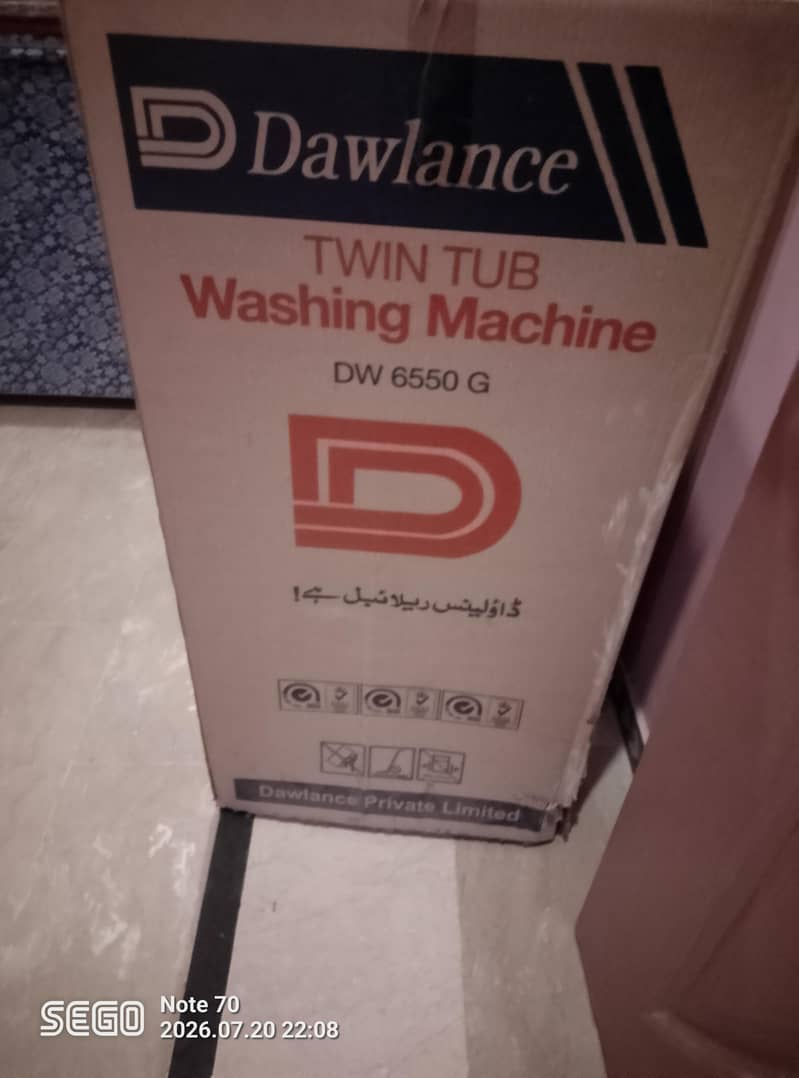 washing machine 1