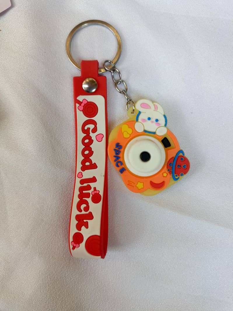 camera and charm keychains 5