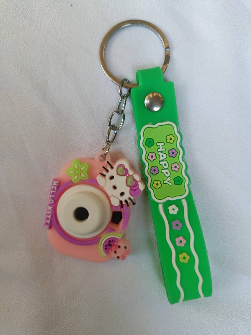 camera and charm keychains 7