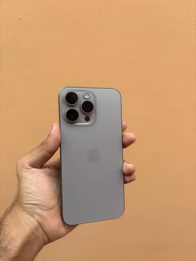 Iphone 15 pro max Dual physical approved with complete box