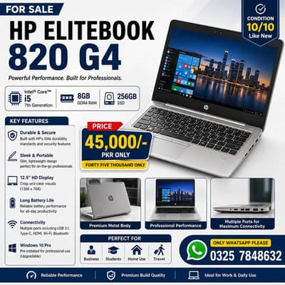 HP elite Book 820 G4